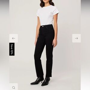 Rollas Original Straight - Rinse Black